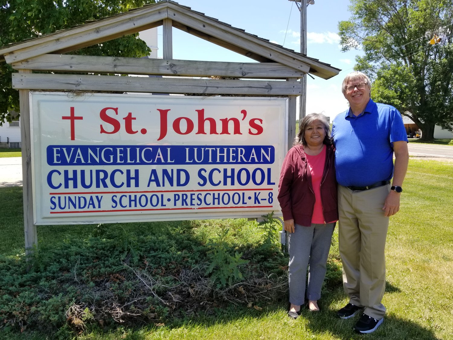 Al and Sandy Karnopp served St. John's School for the past 5 years.  They are now residing in Albuquerque, New Mexico where Al is the principal at Shepard Lutheran.