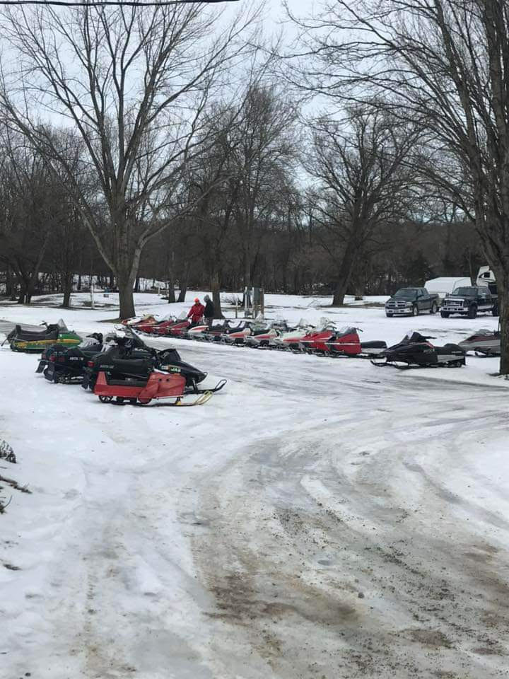 We attended the Annual Vintage snowmobile Show at Mac’s Park Place on Saturday, January 14th.