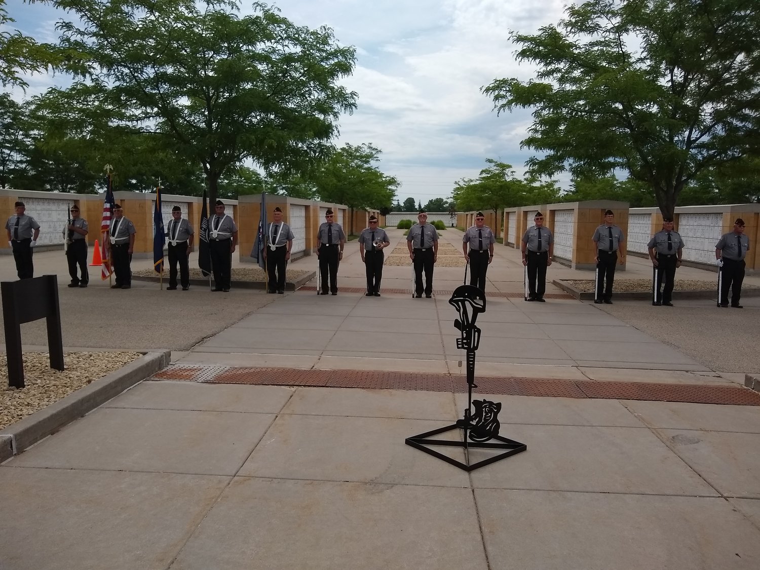 Military Ceremony at Ft. Snelling National Cemetery