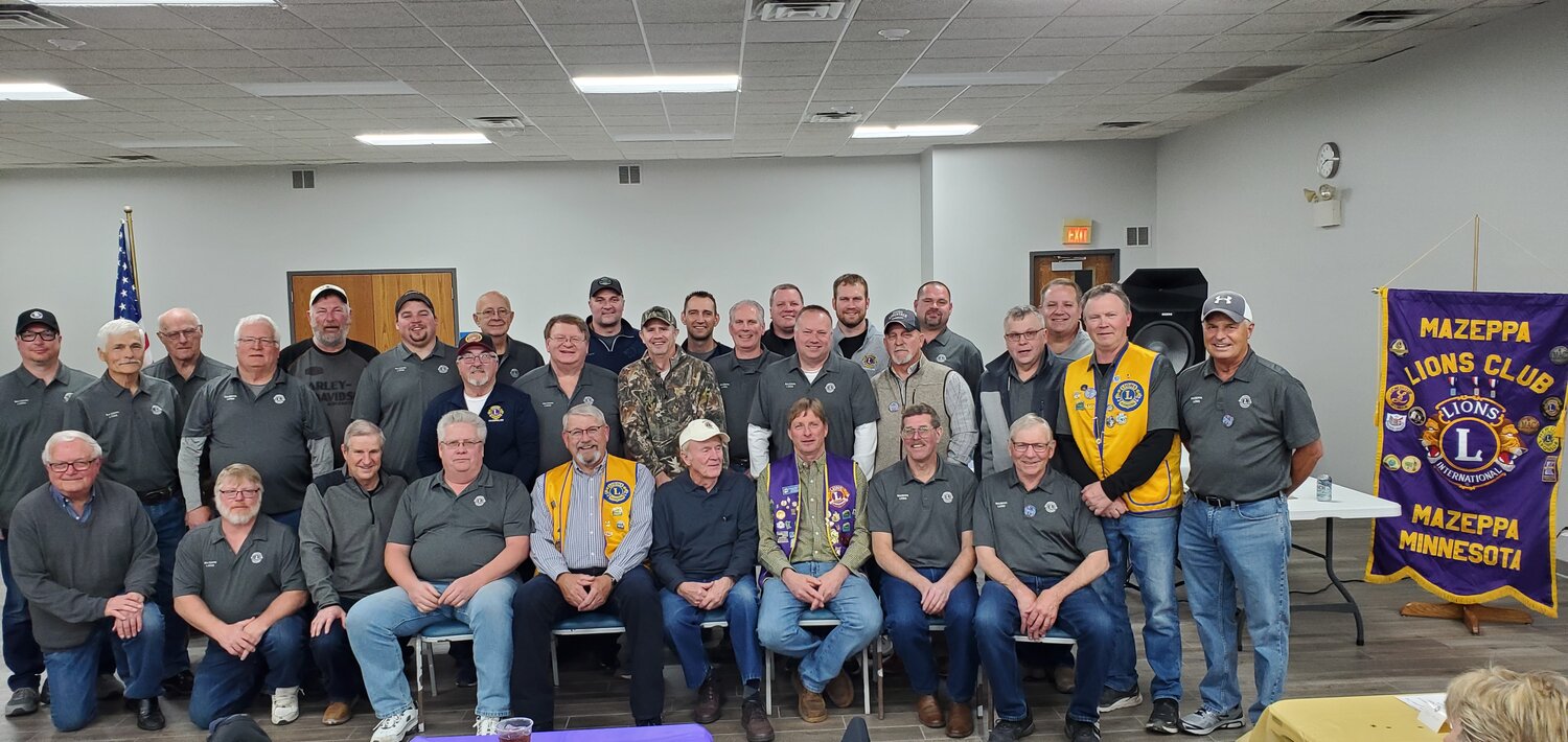 Current members of the Mazeppa Lions