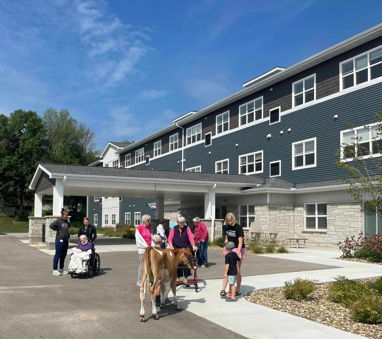 The Goodhue Living facility will be celebrating their first year of residency on October 15th from 1-4 PM.  Outdoor games for all ages, music, refreshments, and other activities are being planned.