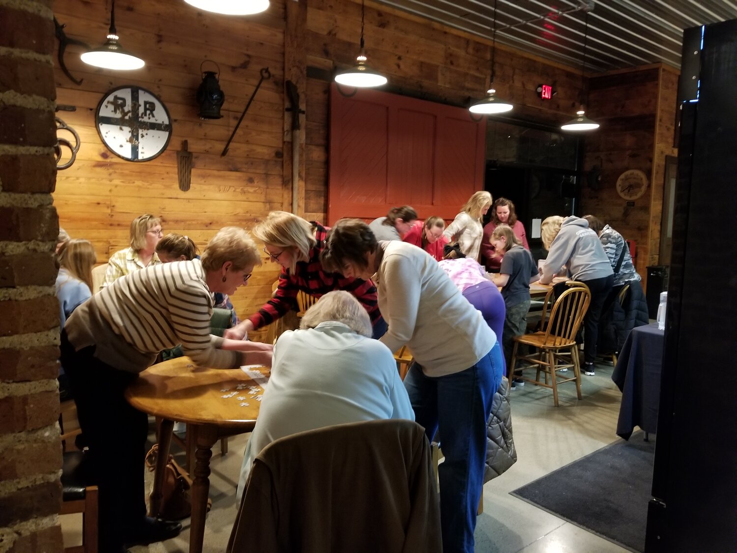 The Depot reached a maximum capacity of 10 teams for their first speed puzzling competition held on National puzzle day, January 29th.