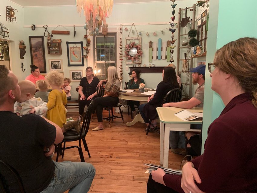 Parents gathered on Thursday night at the Little Clay House in Marshfield to learn more about Classical Conversations, an international homeschool program that has been around for over 20 years.