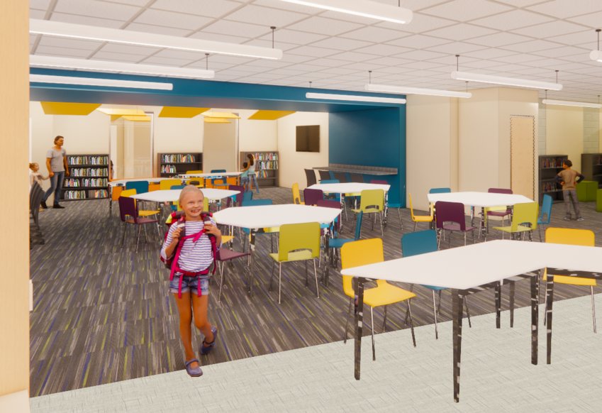 A design of the Fordland Elementary Learning Center.