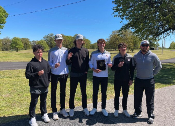 Congratulations to the Logan-Rogersville Wildcats golf team for earning the BIG 8 Conference Title. &quot;I am proud of the work they have put in this year,&quot; said Head Coach John Schaefer.&nbsp;   Contributed photo by John Schaefer