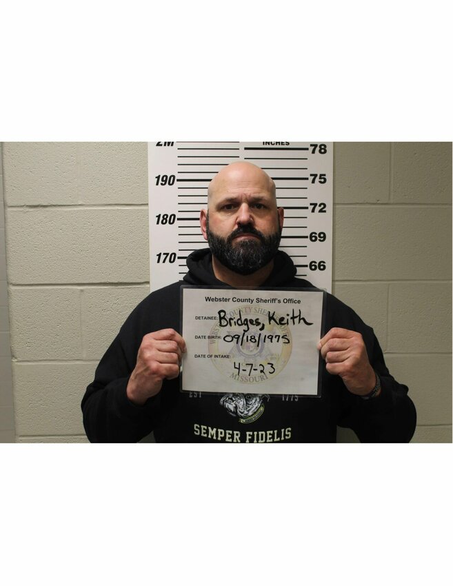 Keith Bridges   Contributed Photo by Webster County Sheriffs Office