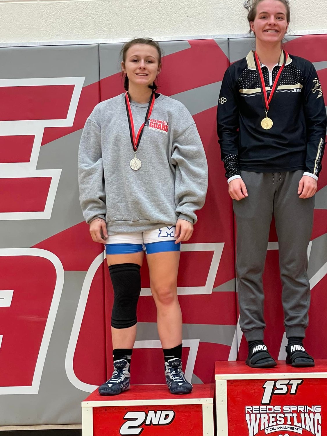 Alissa Hughey (pictured) along with Macie James, Camryn Elliott and 
Coleigh Page took home second place medals at the tournament.