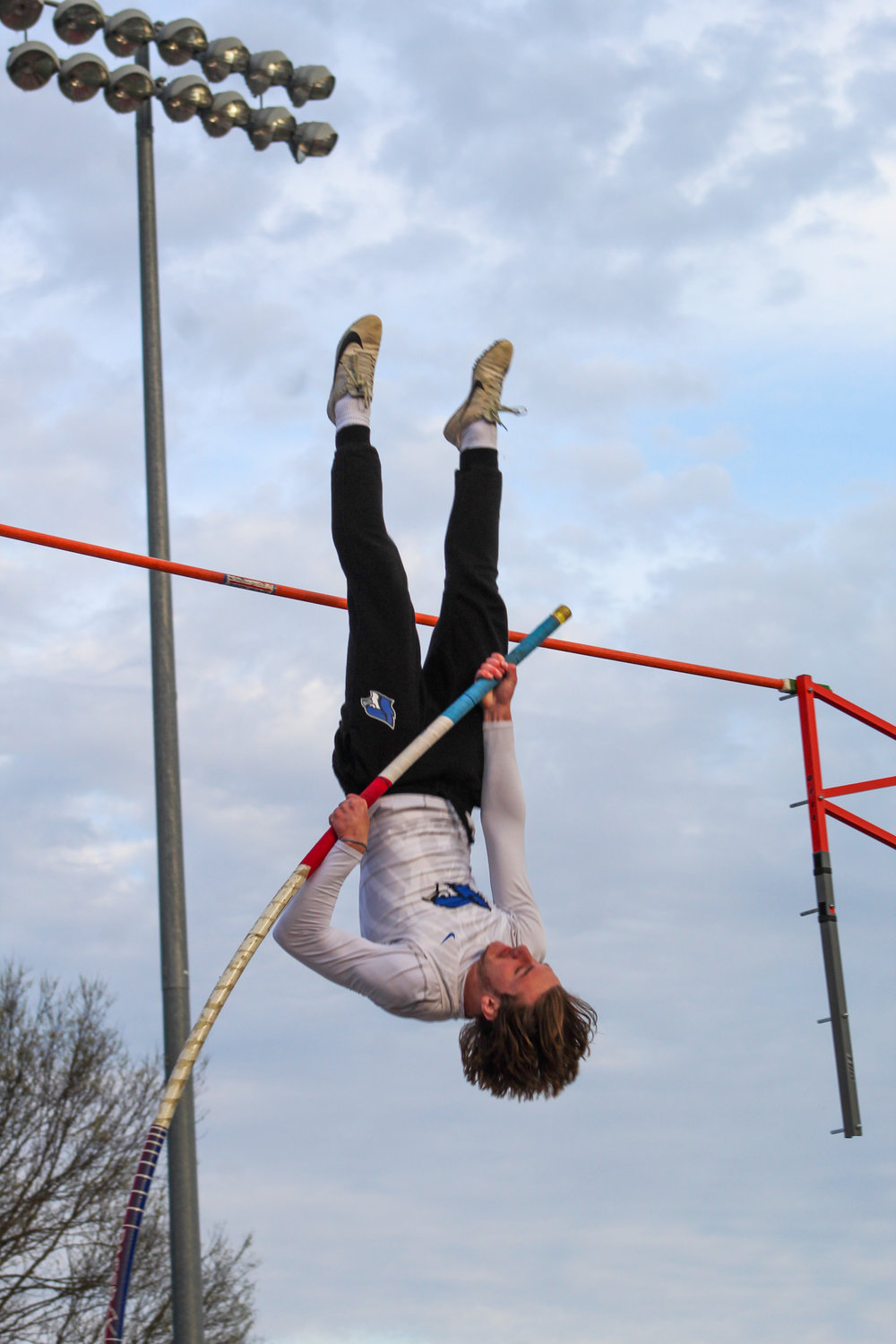 Junior Travis Greenfield raises the bar time and time again with his pole vaulting skills. Greenfield is currently ranked No.2 in Class 4 Pole Vault.