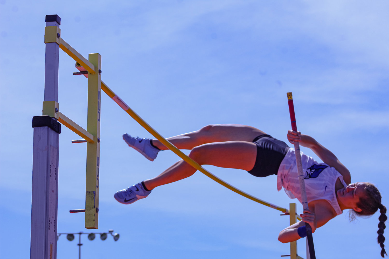 Chelsey Brown finished off her high school track and field career with a 5th place finish in Girl’s Pole Vault at the MSHSAA Class 4 Track and Field Championship.