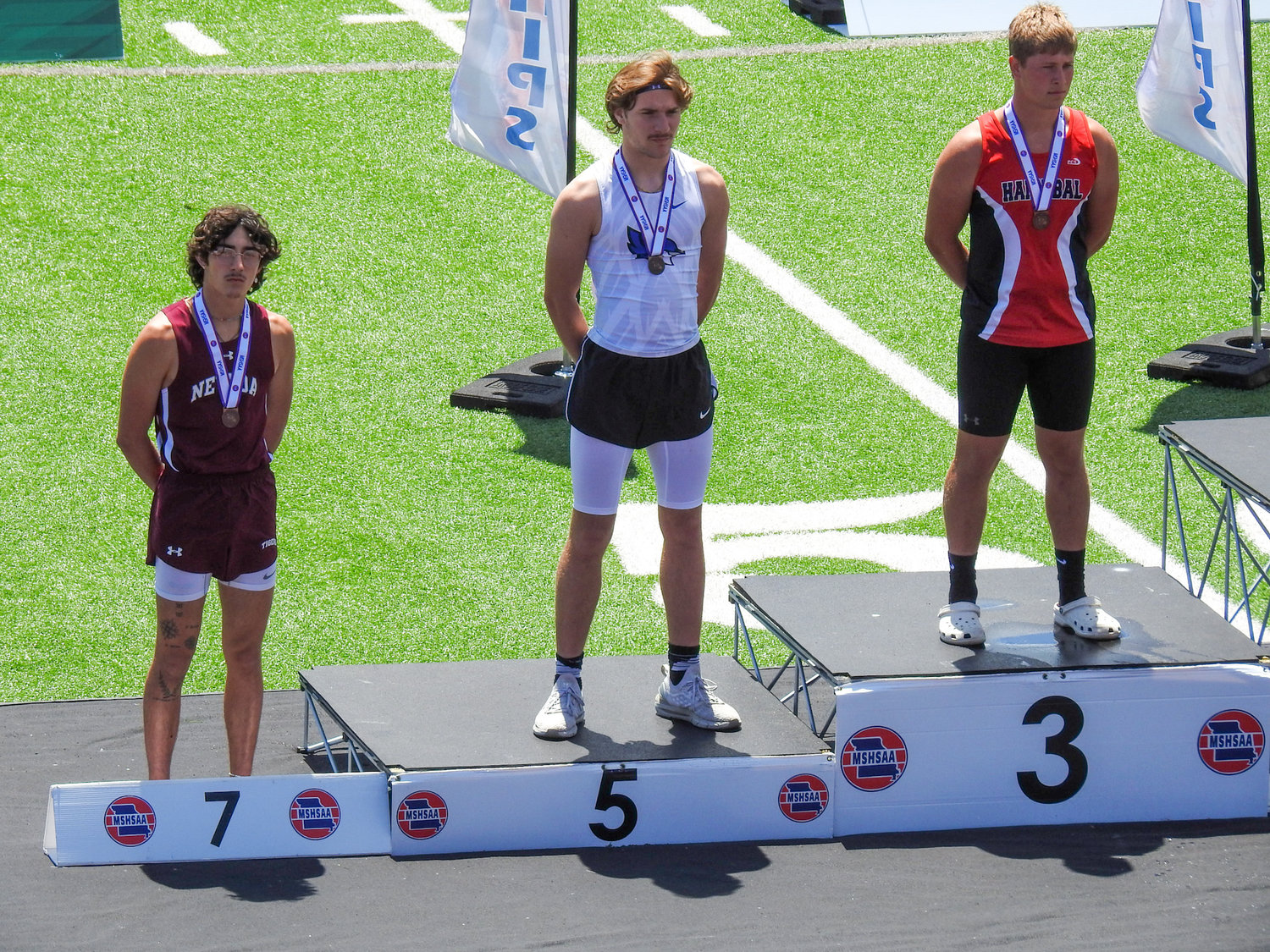 Travis Greenfield earned a 5th place finish at the MSHSAA Class 4 Track and Field Championship. Contributed Photo