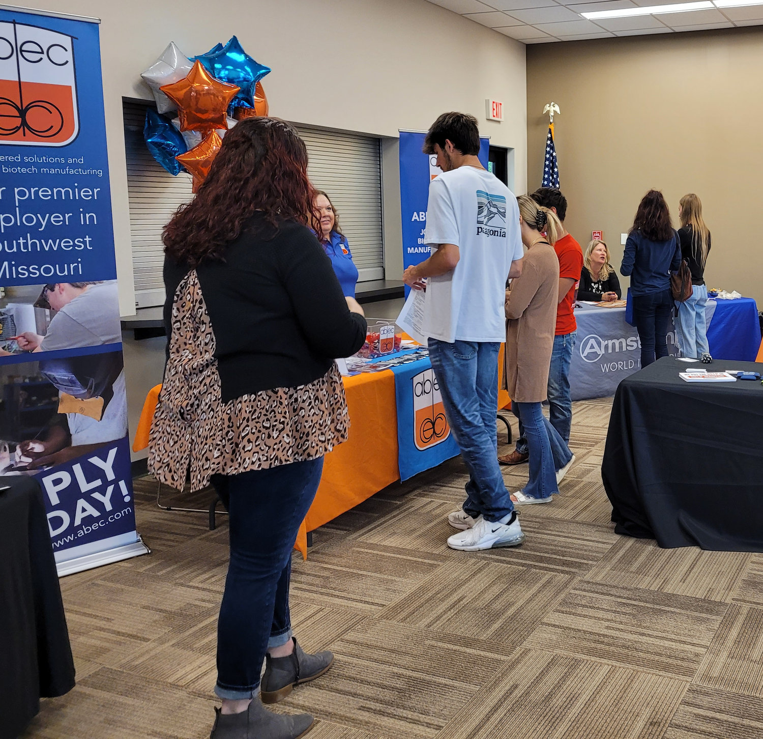 Opportunities abound! Local job hunters were able to explore new career opportunities in the local area.