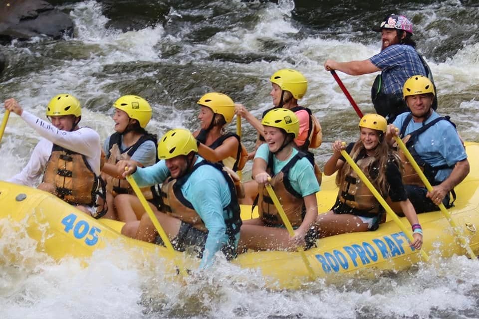 Amy Pull-Byrd and her family braved the rapids and went White River Rafting in Pigeon Forge, TN.