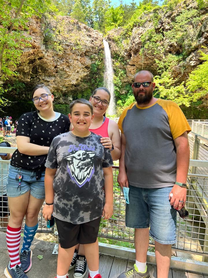 Kena Roderick and her family made a trip to Natural Falls State Park in Colcord, Oklahoma.