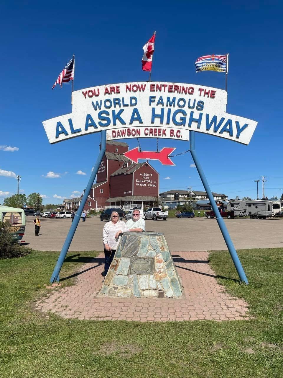 Joanna Bryce and her husband drove over 12,000 miles in 35 days to see the Arctic Ocean. The duo traveled the ALCAN through Canada then followed the coast to California then crossed Nevada, Utah and Colorado.
