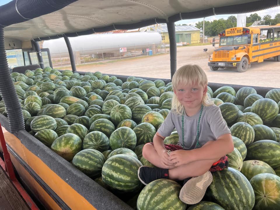 “Sold lots of Watermelons-thank you Marshfield,” Mary Beth Pritchett.