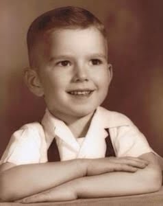 A young Gary Fraker at the age of 5 years old in 1954.