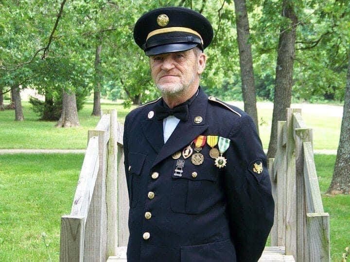 "Now, 54 years after enlisting, 52 years after leaving his vision alongside QL-13/Thunder Road, still legally blind... and after two unsuccessful cornea transplants, this soldier is still willing to fight for his great country," shared Jessie Perkins on her dad's, Larry Perkins, continued commitment to service.