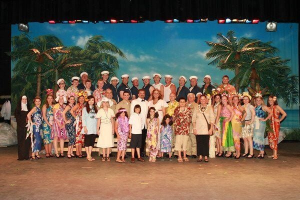 Pictured is the cast of the summer 2011 MCT musical production, South Pacific.