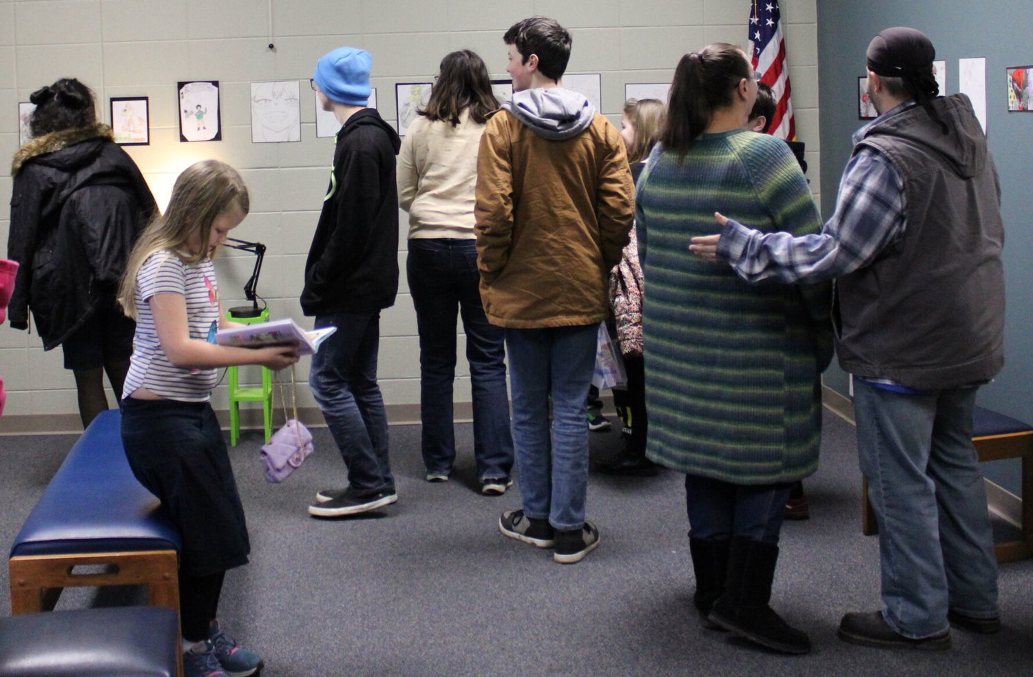 Pictured here are members and parents of the Tomodachi Club who gathered at the Webster County Library in Marshfield on Mar. 2 to check out each other's art pieces.


Mail Photos by John "J.T." Jones