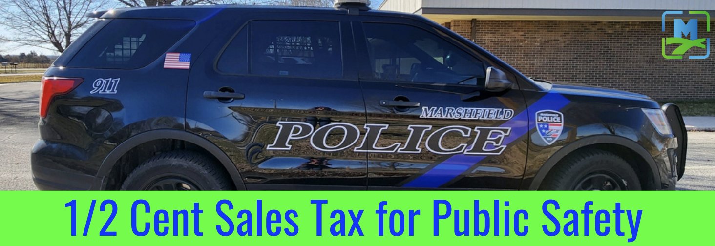 The City of Marshfield has proposed a sales tax increase to benefit public safety, to be decided during the vote on April 4. 


CONTRIBUTED PHOTO