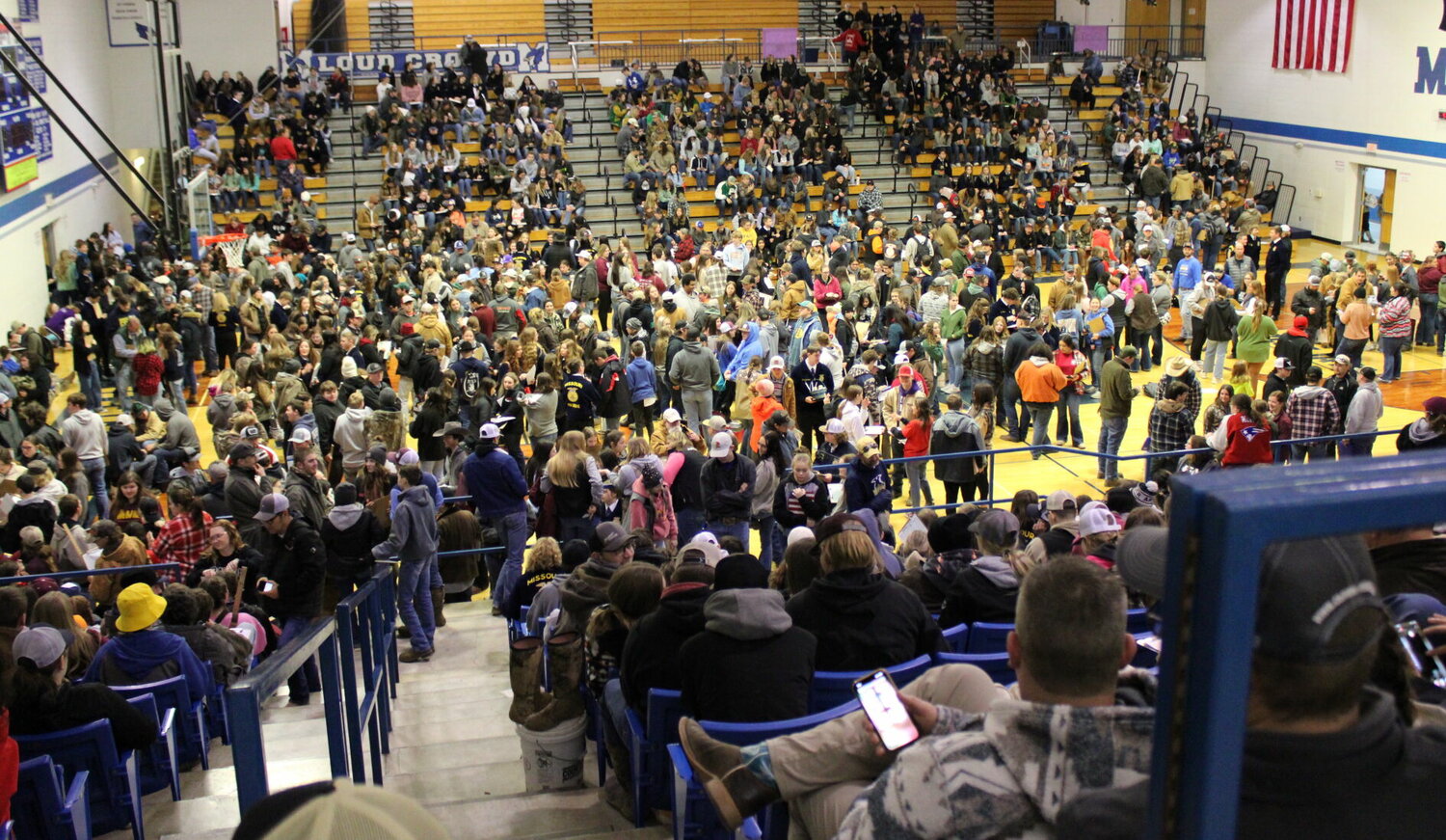 What a turnout. Over 1,800 students from over 80 different schools gathered in the Marshfield High School gym to participate in the Marshfield FFA Chapter and Booster Club's fourth annual Career Development Event held Mar. 18.