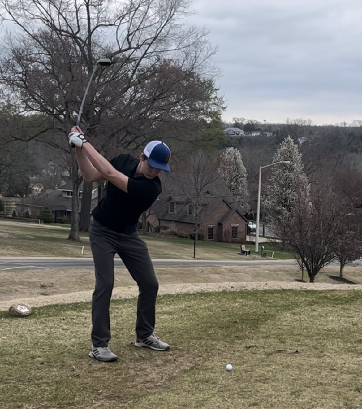 Fore! Marshfield Junior Wyatt Davis, pictured, took 18th place in the Reed Springs golf tournament at Pointe Royal in Branson last weekend. 


Contributed Photos by Reggie Smith