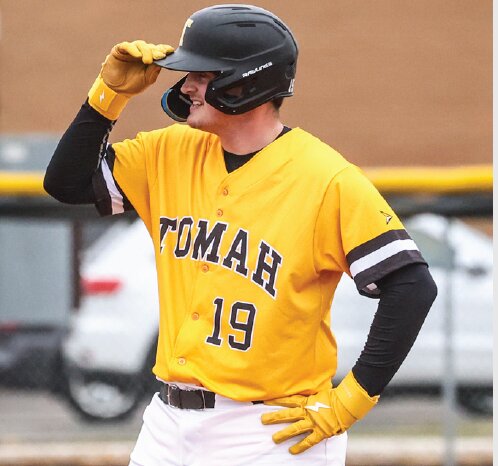 Aiden Klema, Tomah.
Klema went 1-4 and scored a run
in Tuesday’s game against Black
River Falls.