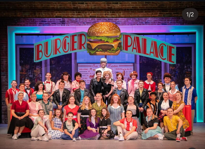 Cast picture of “Grease, The Musical,” winner of the third Jerry Award for Outstanding Musical given to the Sparta High School Musical Theater,