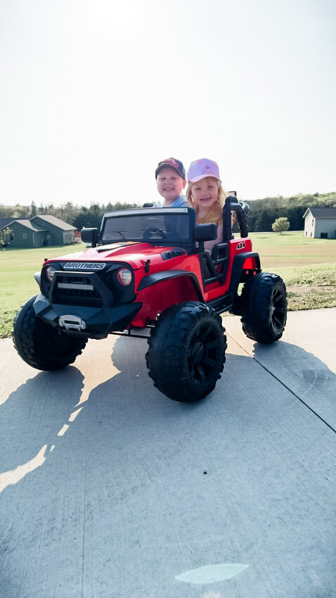 Megan Anderson shared these pictures of her and husband Jim Anderson&rsquo;s 4-year-old son Landon, who is battling T Cell Leukemia. SACS has been a huge help with gas and grocery cards, while the family takes frequent trips to Madison for doctors&rsquo; visits. Jim Anderson says that today, Landon is going much better- eating well, being active- like a &ldquo;normal-ish&rdquo; 4-year-old.