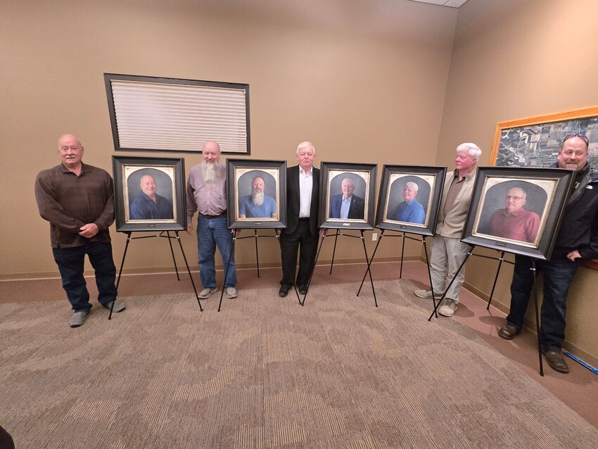 The portraits of The Shovelmen were on display at Sparta’s City Council meeting, on Wednesday, October 16th. Marianne Rice, an incredibly gifted local artist, gifted these portraits to the City of Sparta. They will eventually be placed in the Sparta Free Library, upon completion of their expansion and remodel. Rice informed the Herald that she spent around 60 hours on each portrait — a true gift from the fourth generation community member, who adores Sparta.