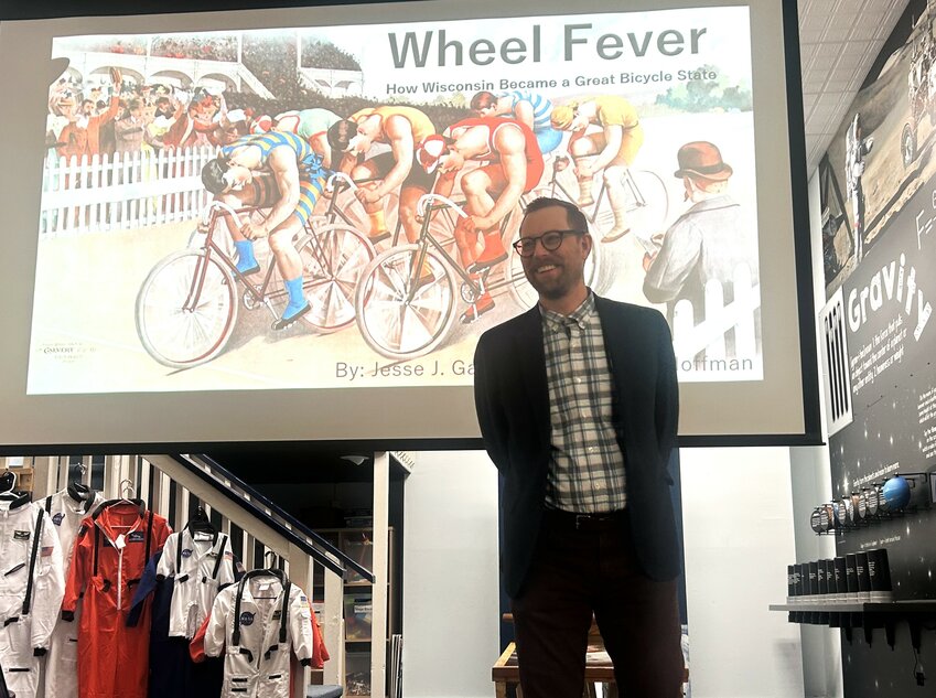 Author and historian, Nicholas Hoffman, presents the history of the bicycle and how it affected Wisconsin.