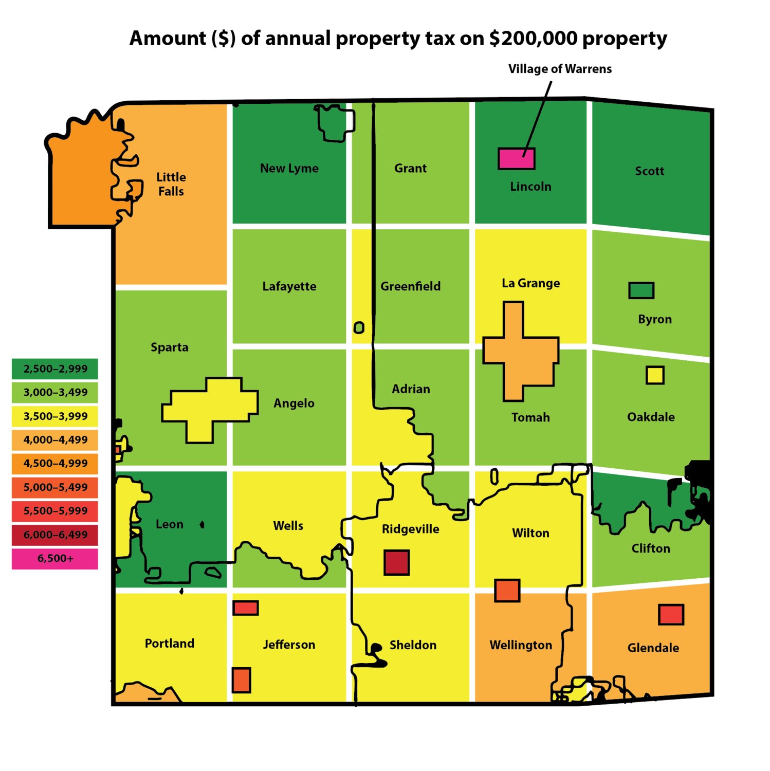 Property taxes throughout Monroe County - Monroe County Herald