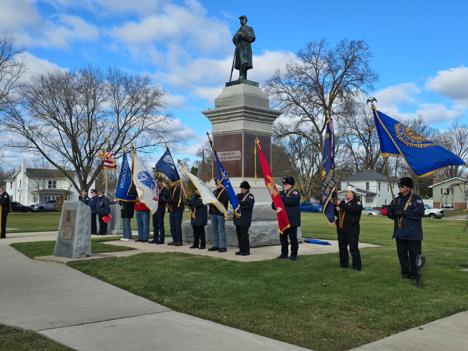 Blyton Park site for chilly Veterans Day celebration Monroe County Herald