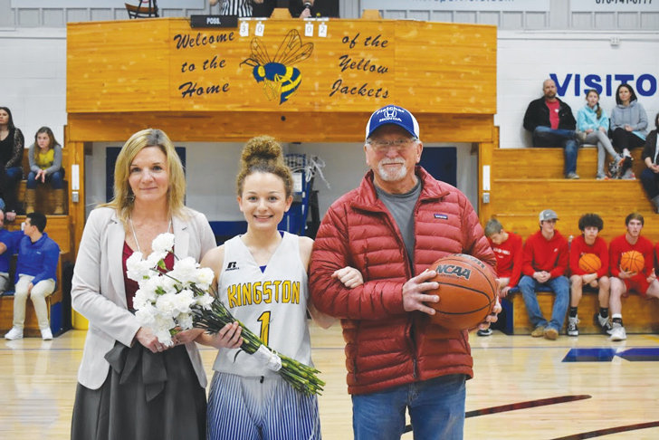 Cheyanne Cannon with parents Todd and Anna Cannon.