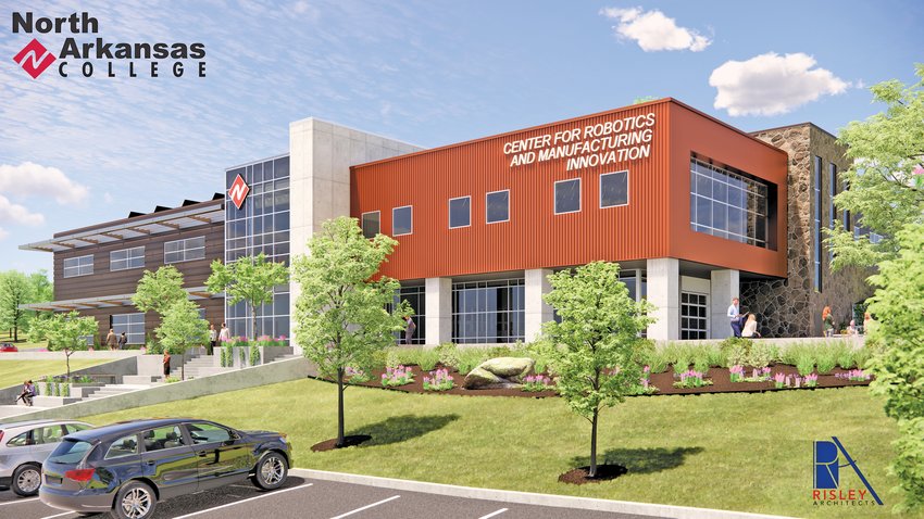 North Arkansas College has been notified it will receive a $2 million grant to help with construction of the $8 million state-of-the-art Center for Robotics and Manufacturing Innovation.