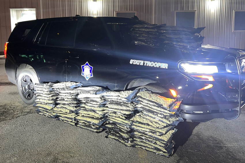 I-40 Eastbound, Conway County –— 94 1-lb. packages of illegal marijuana