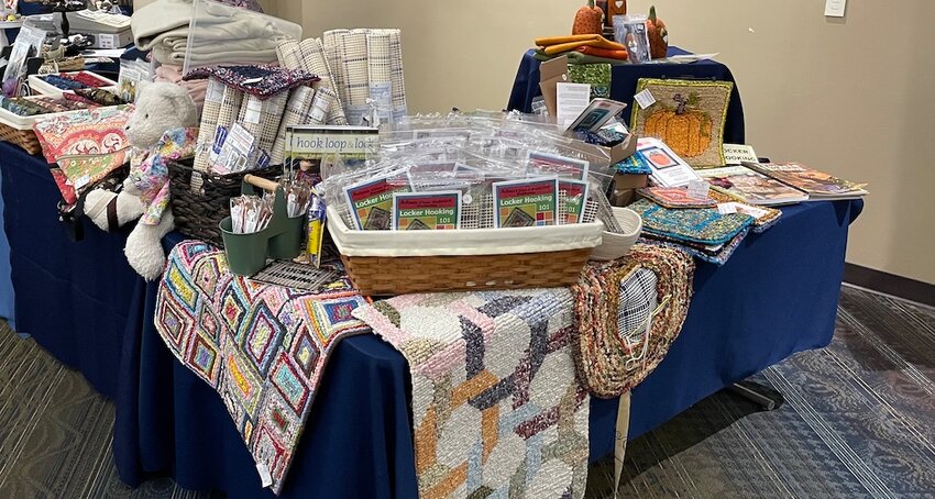 Quilting supplies are available to purchase during the Northwest Arkansas Quilting Workshop which continues Thursday, April 24, at the Signature Bank Community Room in downtown Harrison.