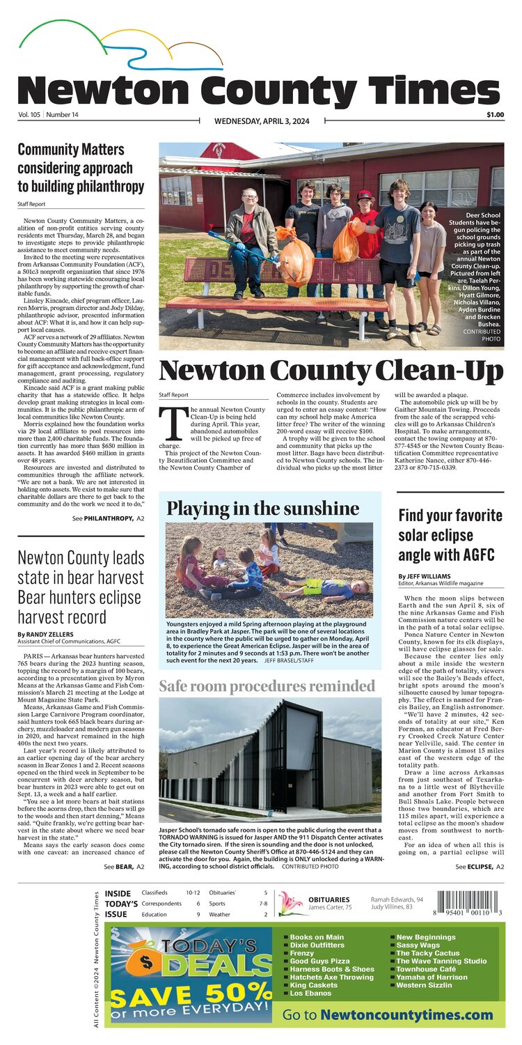 E-Editions - Newton County Times