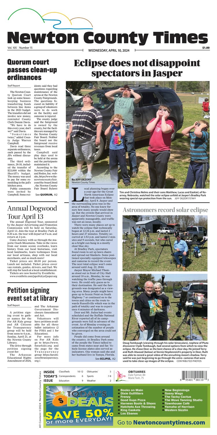 E-Editions - Newton County Times