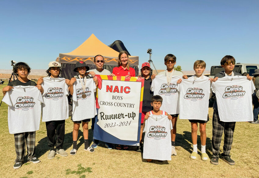 Page Middle School cross country team finishes second in championship meet  - Lake Powell Chronicle