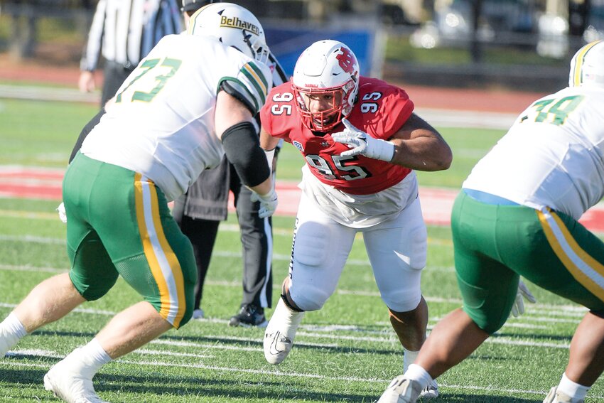 Former Rochelle student-athlete James Hart started all 15 games for the North Central College football team during the 2023 season.