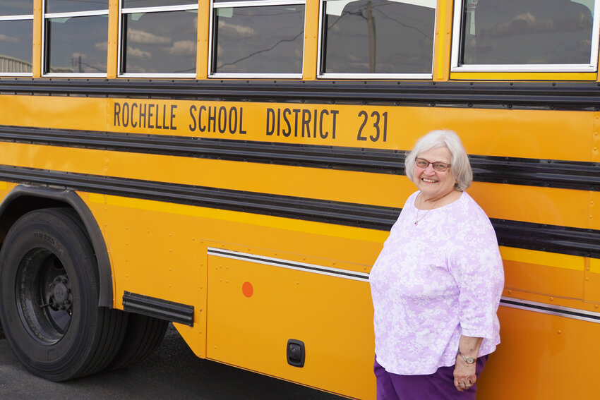 After a 52-year career with Rochelle Schools, first as a teacher and later on as a bus driver, Sally Sawicki officially retired from the transportation department in early April. 