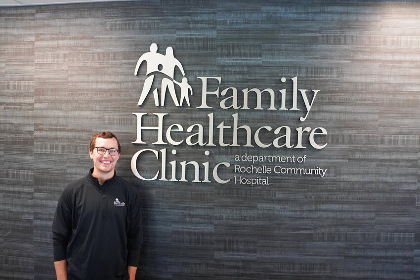 Dr. Graham Isaacson, D.O., is the Rochelle Community Hospital Family Healthcare Clinic’s newest provider. 