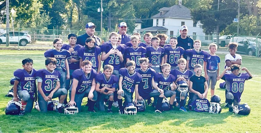 The Rochelle Junior Tackle fifth-graders defeated Rockton 26-6 on Saturday to finish fifth in the Big 14 Conference this season.