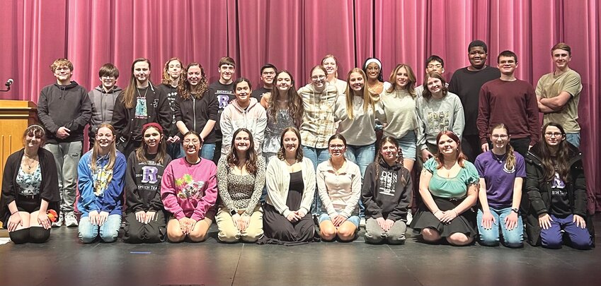The Rochelle Township High School Speech team completed its 2024-2025 season with an awards ceremony.  All members received a certificate recognizing their contribution and commitment to the team. 