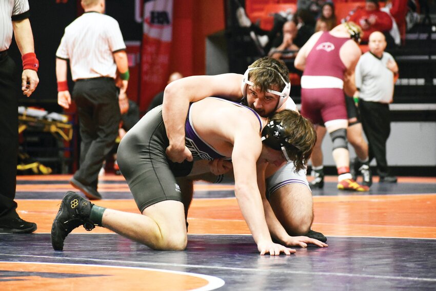 Senior Kaiden Morris has committed to continuing his academics and his wrestling career at the University of Wisconsin-Eau Claire next year.
