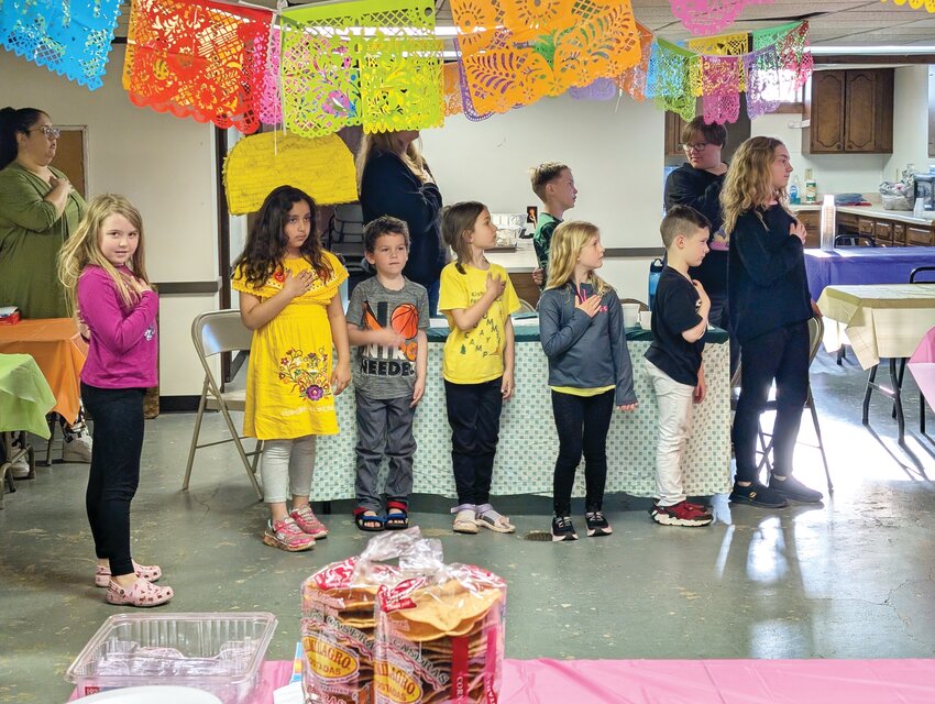 Happy Cinco de Mayo! It was fiesta time at the May meeting of the Hub Hickory Nuts 4-H Club.
