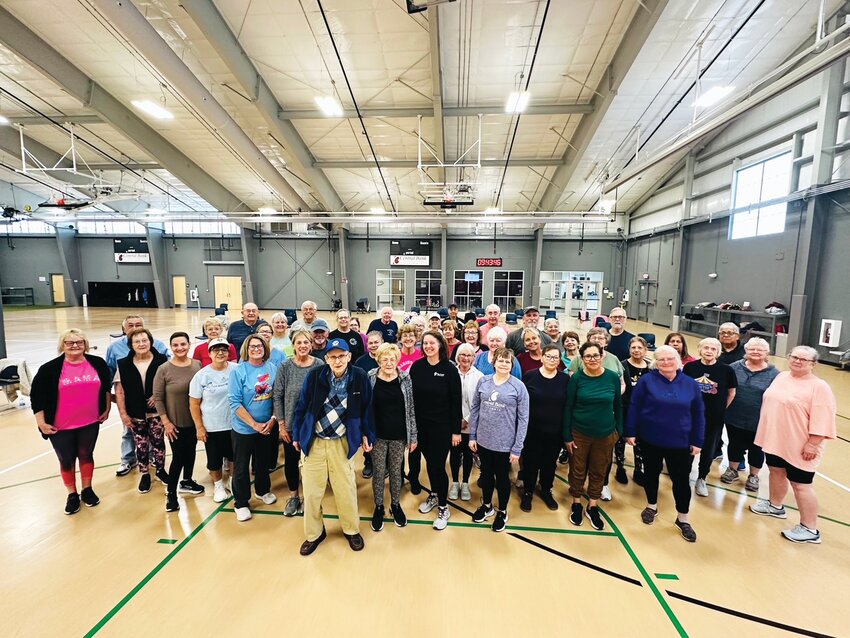 On Wednesday, May 7, David Guest of Rochelle celebrated his 97th birthday. Guest is The REC Center’s oldest member and visits The REC to walk twice a day, seven days a week.