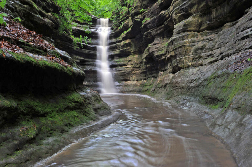 French Canyon is one of the many stunningly beautiful areas of Starved Rock State Park. The LaSalle County natural wonder led the state in the number of visitors to state parks in 2024.