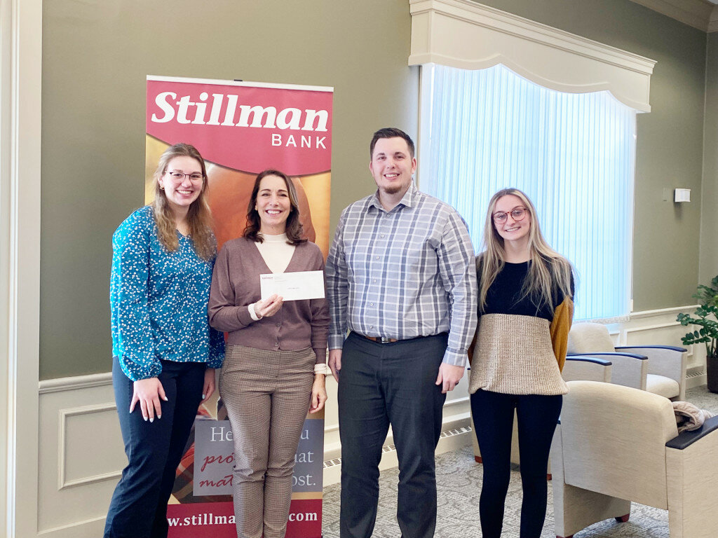 Stillman Bank recently hosted an employee Casual Day where employees were encouraged to make a monetary donation in exchange for casual dress. All the money raised went directly to support HOPE of Ogle County, an organization chosen by its Rochelle office.